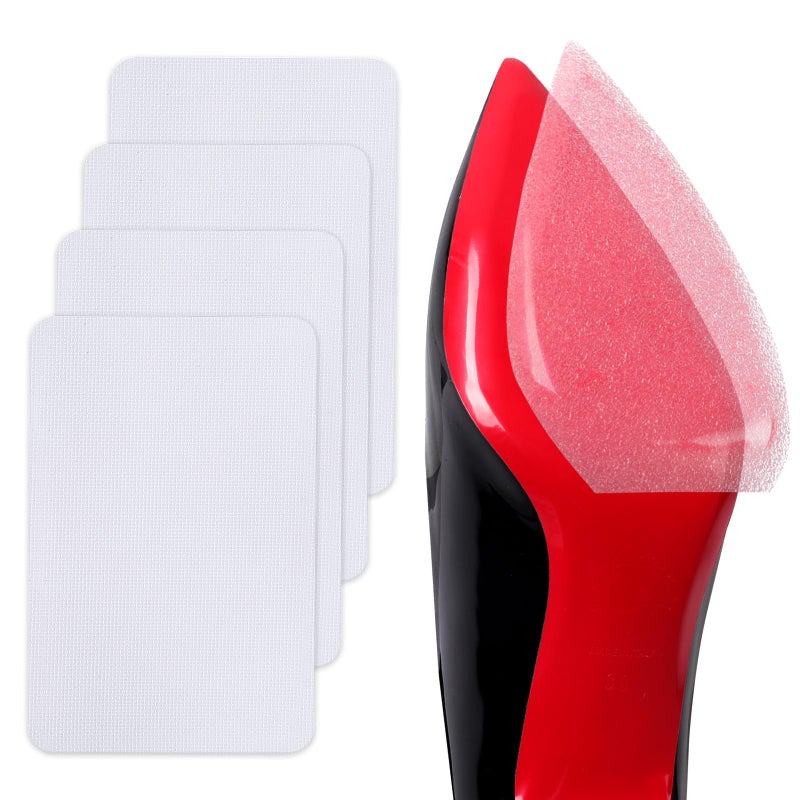 Ashoesert Shoe Sole Protector Red Bottom Protector for Christian Louboutin Shoe Bottom Protector for High Heels- Self Adhesive Shoe Grips on Bottom of Shoes - Image 1